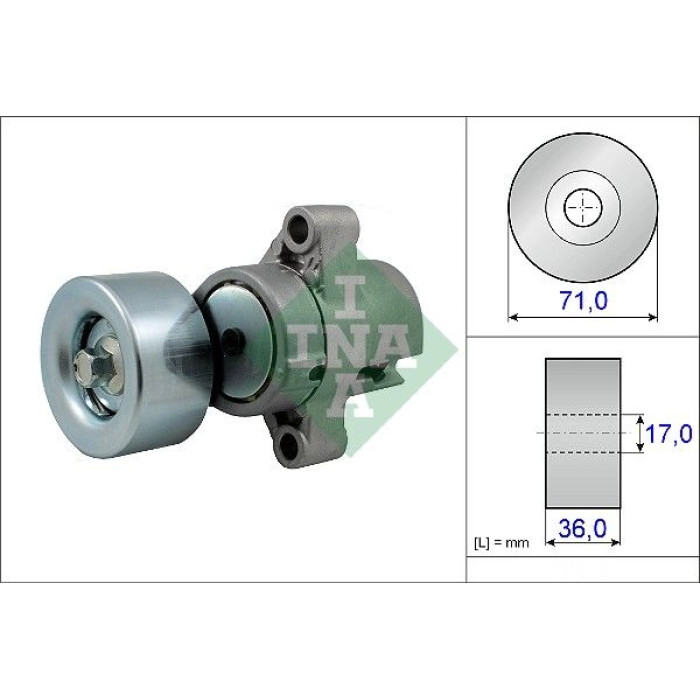 INA Spannarm, Keilrippenriemen 534 0453 10 INA Spannarm, Keilrippenriemen 534 0453 10