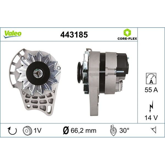Valeo Lichtmaschine 443185 Valeo Lichtmaschine 443185