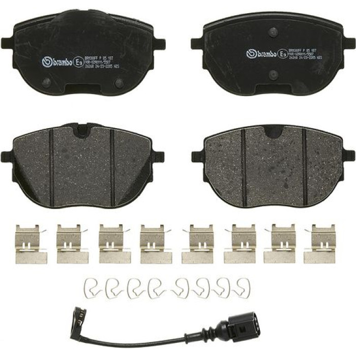 BREMBO Bremsklötze VA P 85 187 BREMBO Bremsklötze VA P 85 187