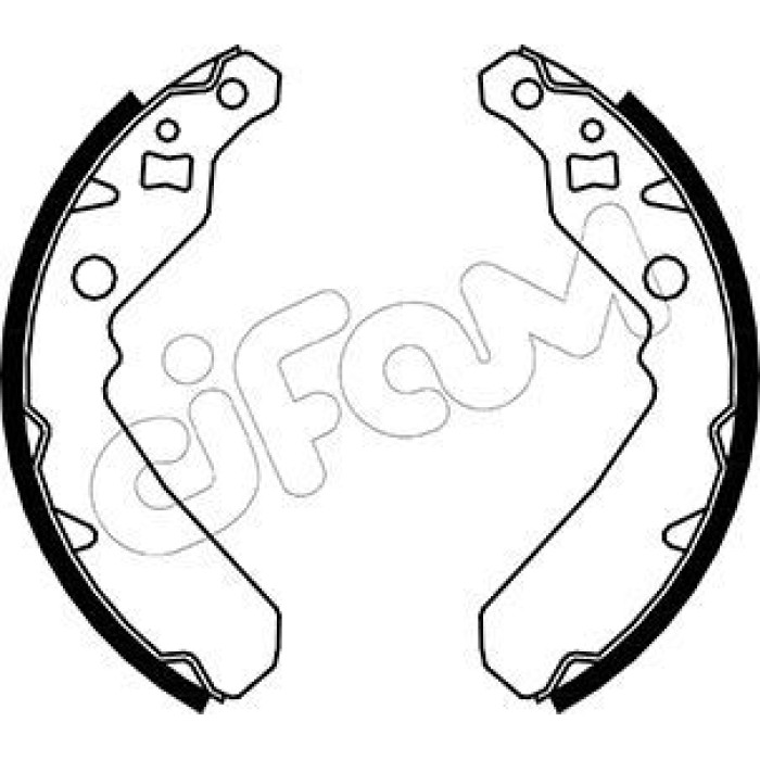 CIFAM Bremsbackensatz 153-045 CIFAM Bremsbackensatz 153-045