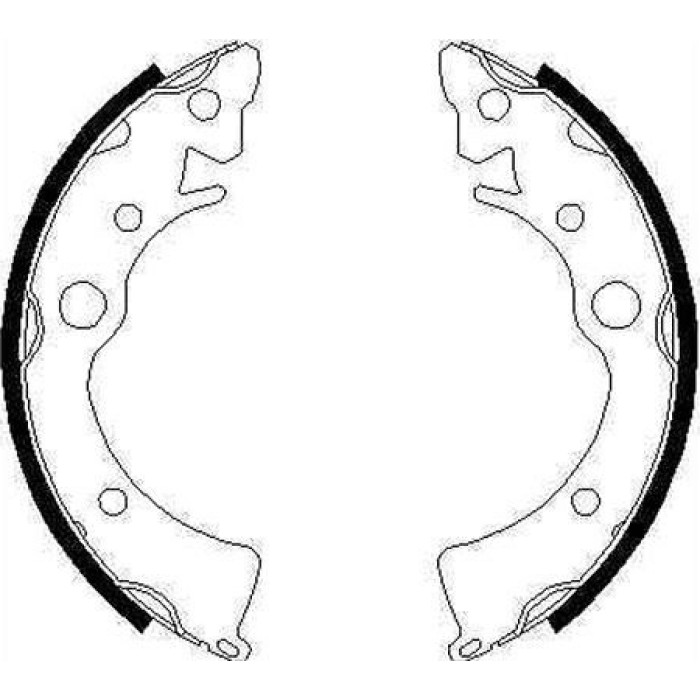 TRW Bremsbacken GS6210 TRW Bremsbacken GS6210