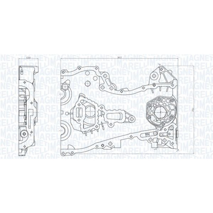 Magneti Marelli Ölpumpe 351516000156 Magneti Marelli Ölpumpe 351516000156
