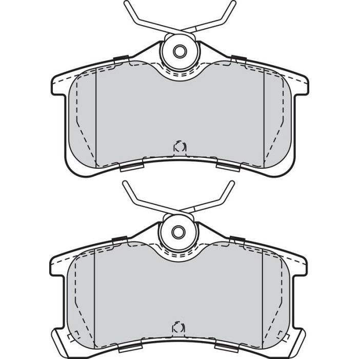 302066 Valeo Bremsbelagsatz 302066