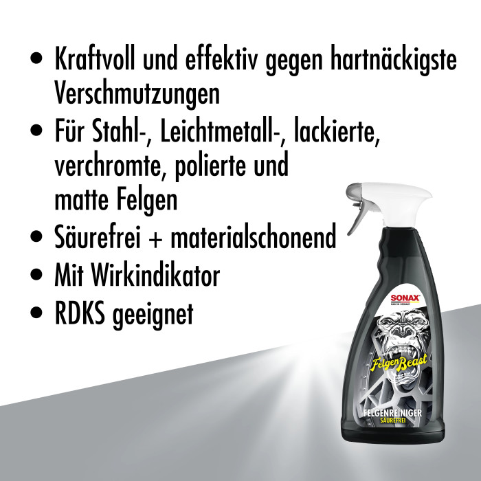 Sonax FelgenBeast Felgenreiniger 1L 04333000 Sonax FelgenBeast Felgenreiniger 1L 04333000