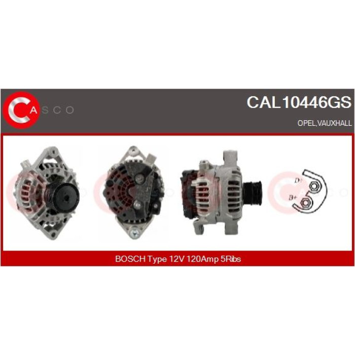 CASCO Generator CAL10446GS CASCO Generator CAL10446GS