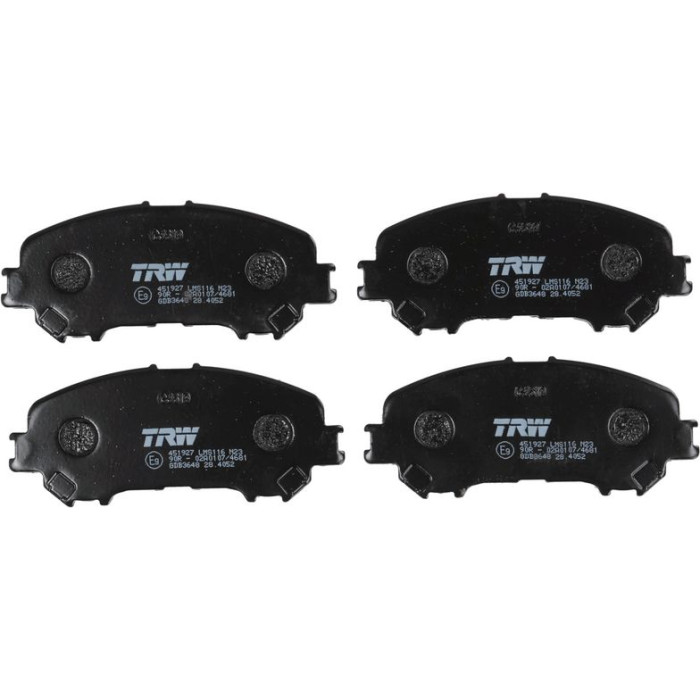TRW Bremsbeläge Vorderachse GDB3648