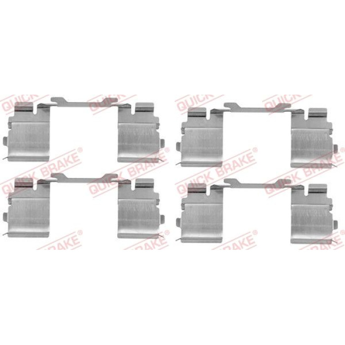 Quick Brake Montagesatz für Bremsbeläge 109-1730 Quick Brake Montagesatz für Bremsbeläge 109-1730
