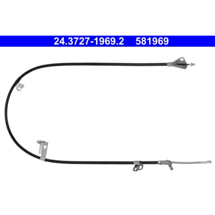ATE Handbremsseil 24.3727-1969.2 ATE Handbremsseil 24.3727-1969.2