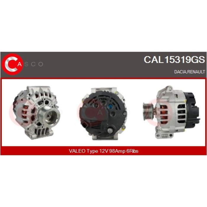 CASCO Generator CAL15319GS CASCO Generator CAL15319GS