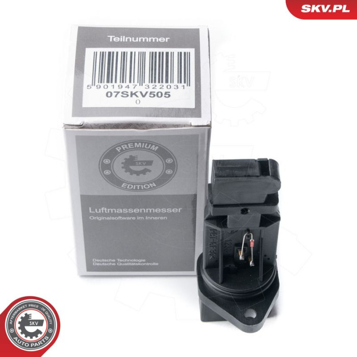 07SKV505 SKV GERMANY Luftmassenmesser Luftmengenmesser 07SKV505 07SKV505 SKV GERMANY Luftmassenmesser Luftmengenmesser 07SKV505