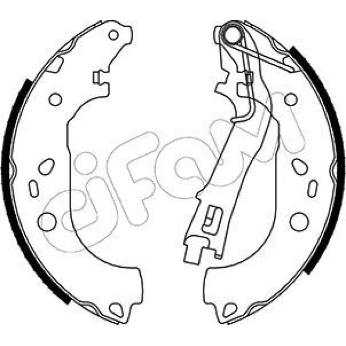 CIFAM Bremsbackensatz 153-099 CIFAM Bremsbackensatz 153-099