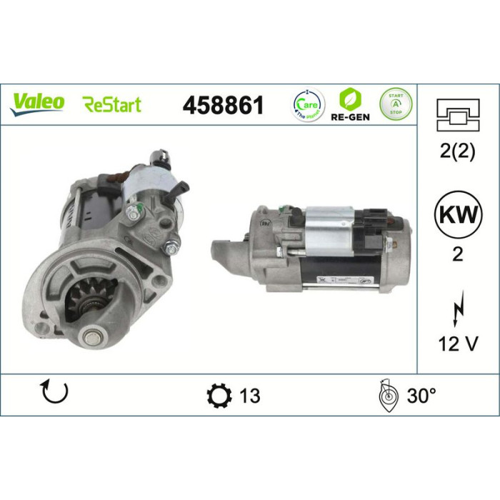 Valeo Anlasser 458861
