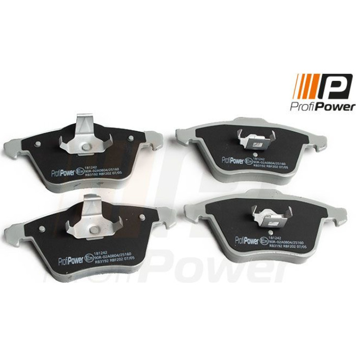 Profipower Bremsbelagsatz 1B1242 Profipower Bremsbelagsatz 1B1242