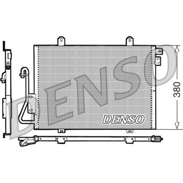 Denso Klimakondensator DCN23006 Denso Klimakondensator DCN23006