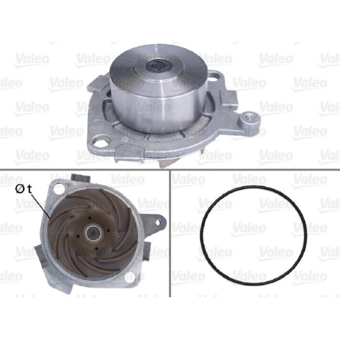Valeo Wasserpumpe / Kühlmittelpumpe 506516