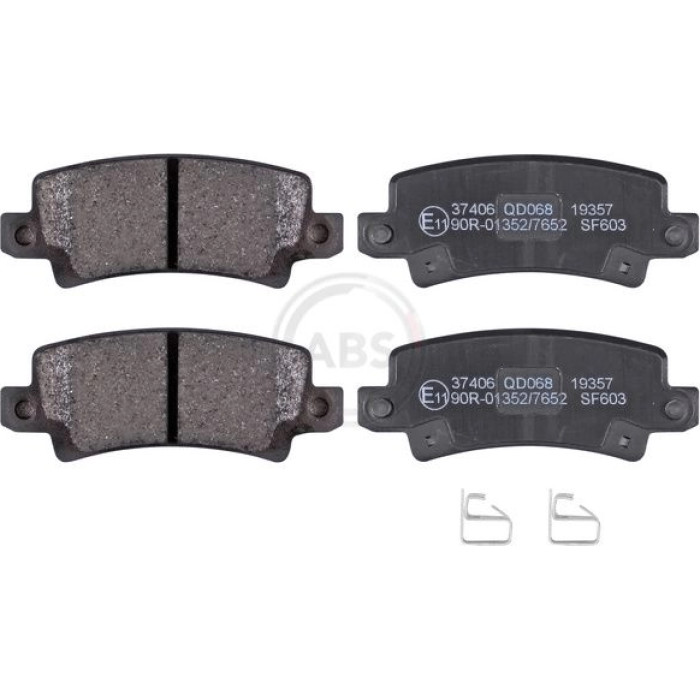 A.B.S. Bremsbeläge 37406 A.B.S. Bremsbeläge 37406