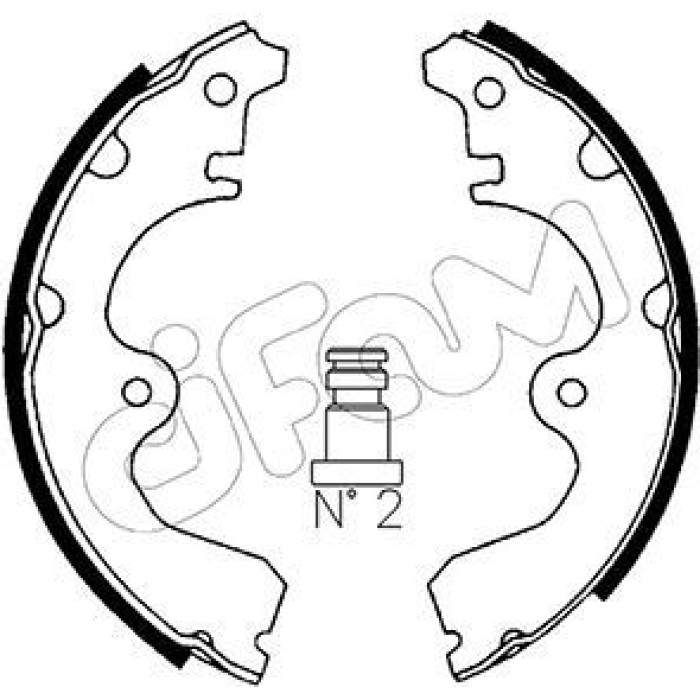 CIFAM Bremsbackensatz 153-425