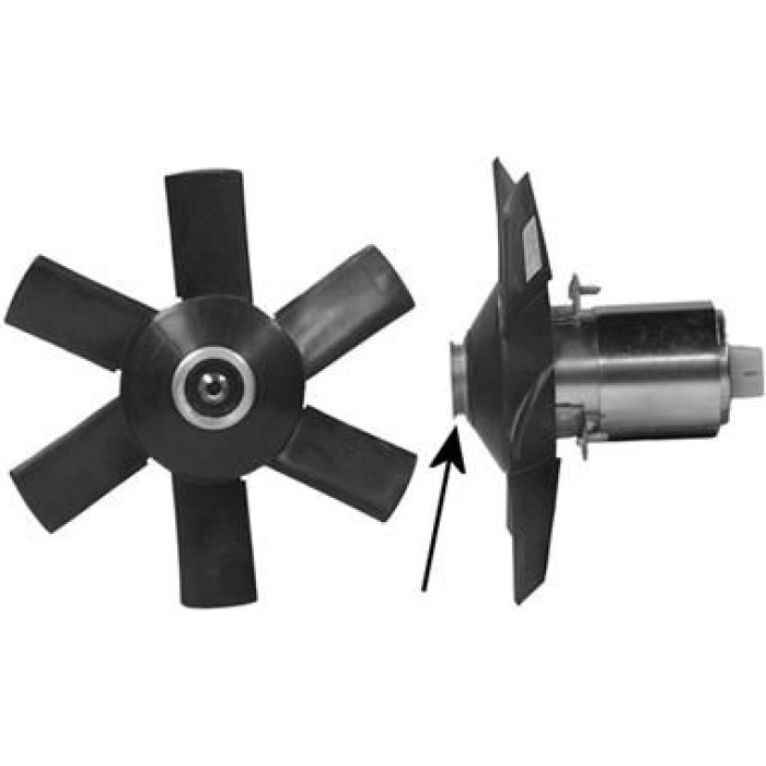 Van Wezel Kühlerlüfter 0322746 Van Wezel Kühlerlüfter 0322746