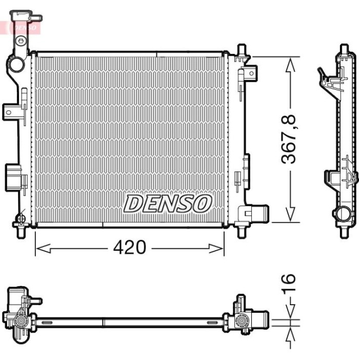 Denso Motorkühler DRM43005