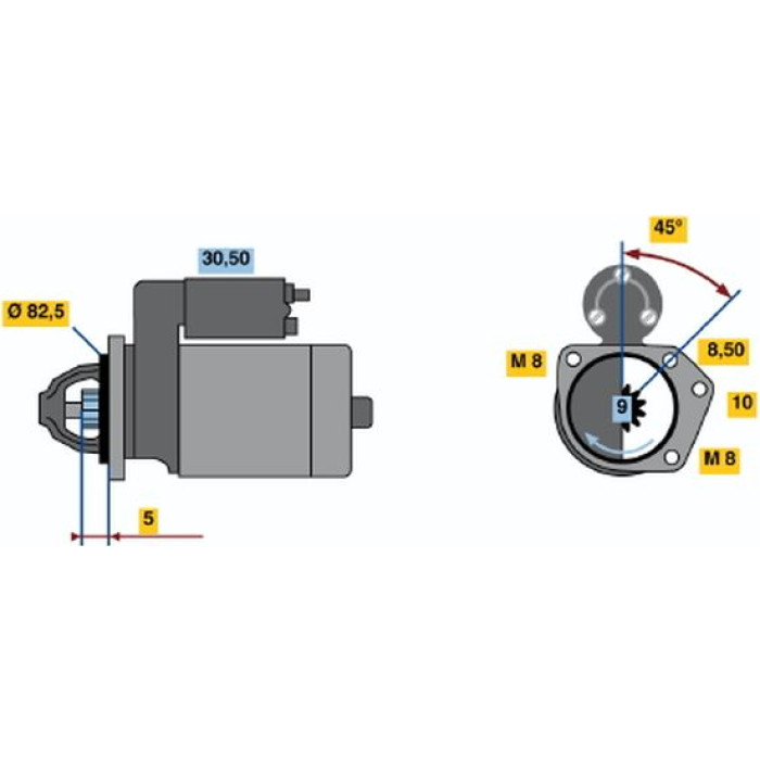 0 986 019 311 Bosch Starter 0 986 019 311 0 986 019 311 Bosch Starter 0 986 019 311