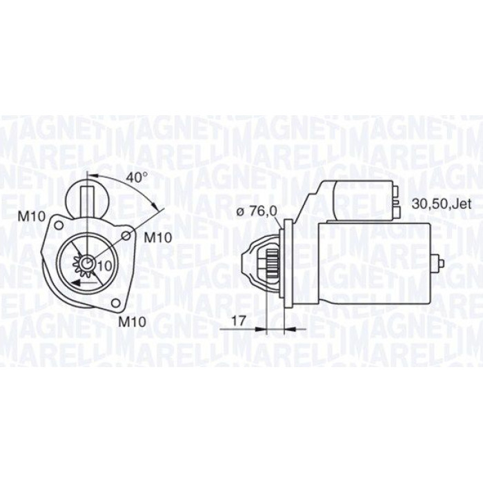 Magneti Marelli Ersatzteil 063280005010 Magneti Marelli Ersatzteil 063280005010