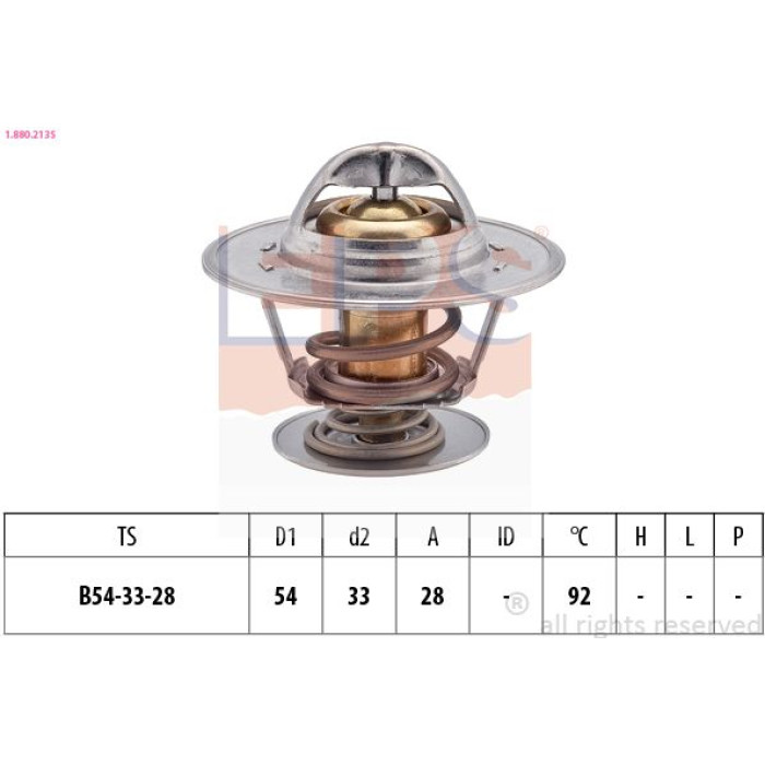 EPS Thermostat 1.880.213S EPS Thermostat 1.880.213S