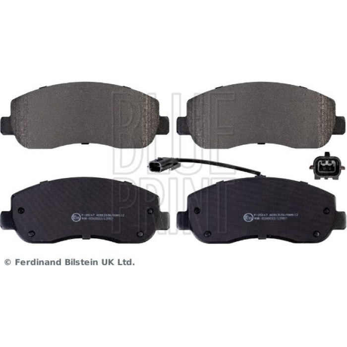 ADN142156 Bremsbelagsatz Nissan P. Nv400 2.3 Dci 11 ADN142156 Bremsbelagsatz Nissan P. Nv400 2.3 Dci 11