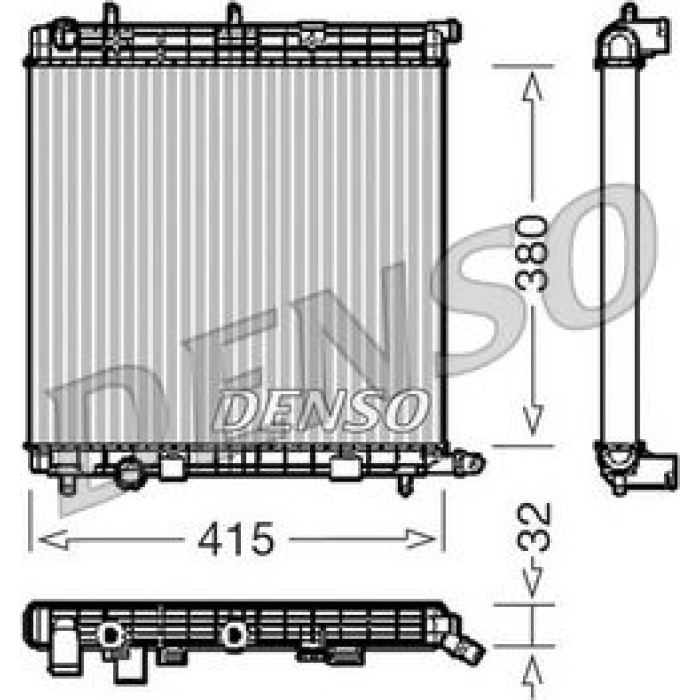 Denso Motorkühler DRM07010 Denso Motorkühler DRM07010