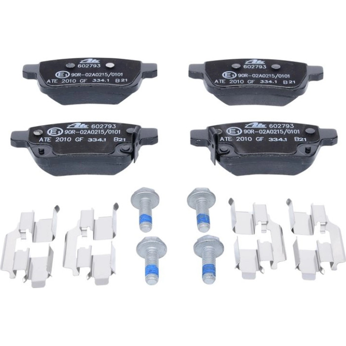 ATE Bremsbelagsatz Opel Hinterachse Adam/Corsa 1.0-1.6 12 13.0460-2793.2 ATE Bremsbelagsatz Opel Hinterachse Adam/Corsa 1.0-1.6 12 13.0460-2793.2