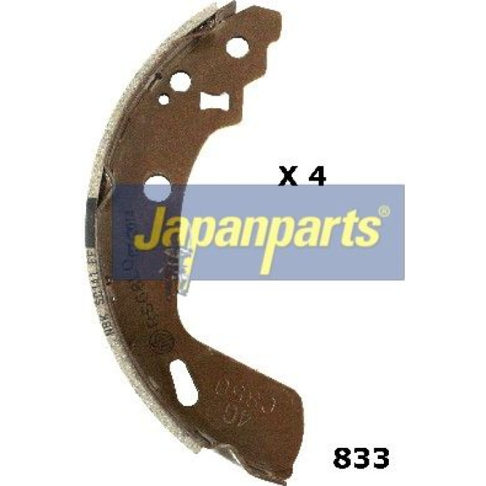 Japanparts Bremsbacken GF-833AF Japanparts Bremsbacken GF-833AF