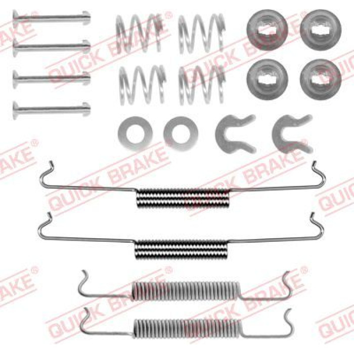 Quick Brake Montagesatz für Bremsbacken 105-0522 Quick Brake Montagesatz für Bremsbacken 105-0522