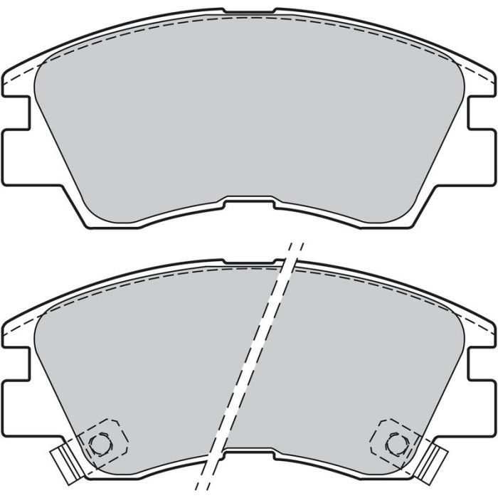 Valeo Bremsbelagsatz 598597 Valeo Bremsbelagsatz 598597