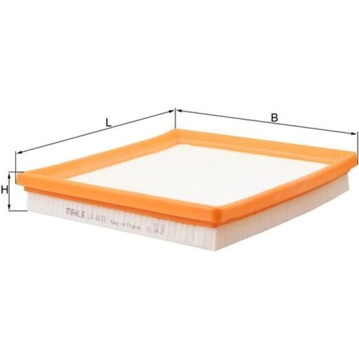 MAHLE Luftfilter LX 4418 MAHLE Luftfilter LX 4418