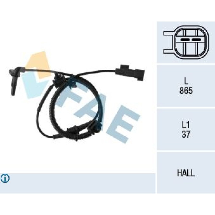 FAE Sensor, Raddrehzahl 78111 FAE Sensor, Raddrehzahl 78111