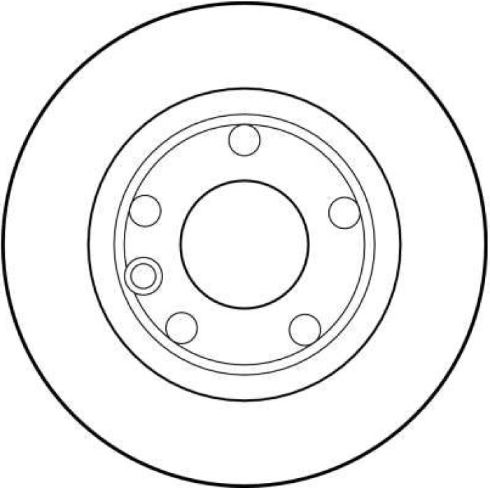 TRW Bremsscheibe VW T4 1.8/1 DF1593 TRW Bremsscheibe VW T4 1.8/1 DF1593