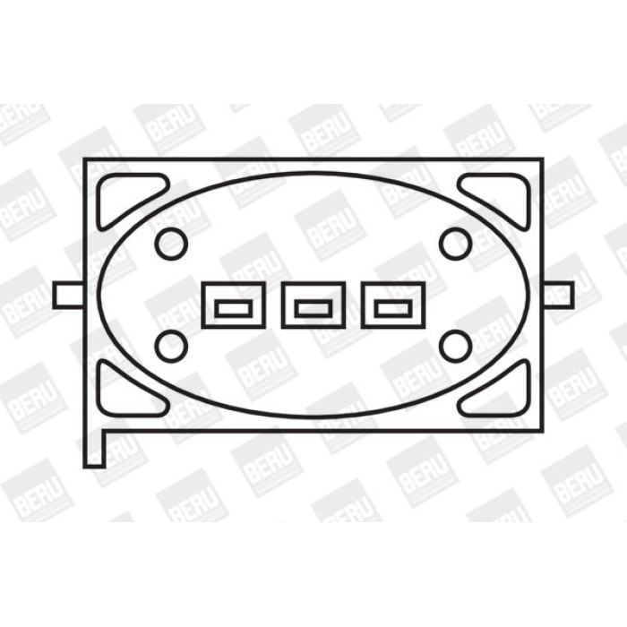 BERU Zündspule ZS237 BERU Zündspule ZS237