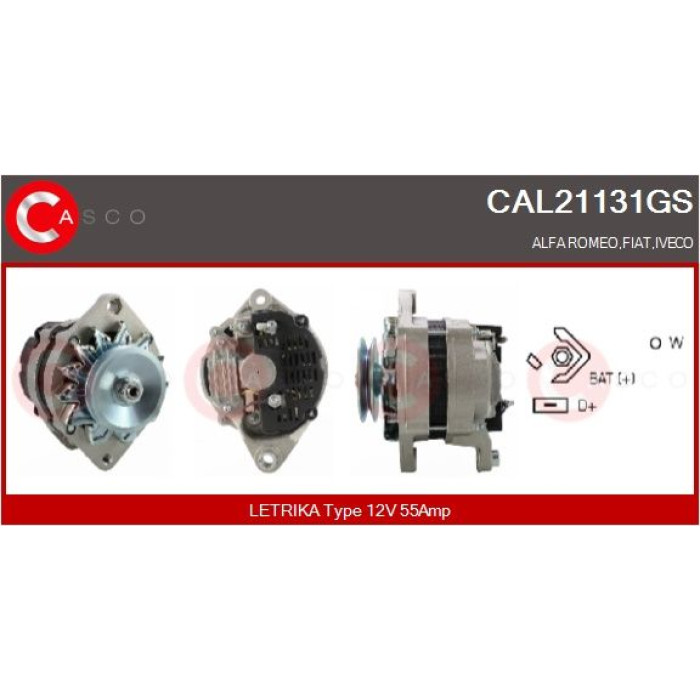 CASCO Generator CAL21131GS CASCO Generator CAL21131GS
