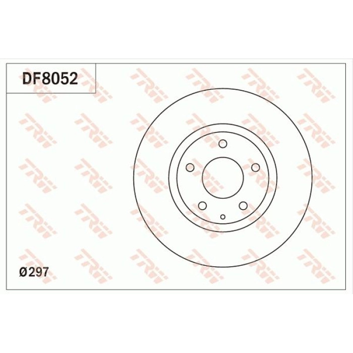 TRW Bremsscheibe Mazda P. 6/Cx-5 2.0-2.5 11 DF8052 TRW Bremsscheibe Mazda P. 6/Cx-5 2.0-2.5 11 DF8052