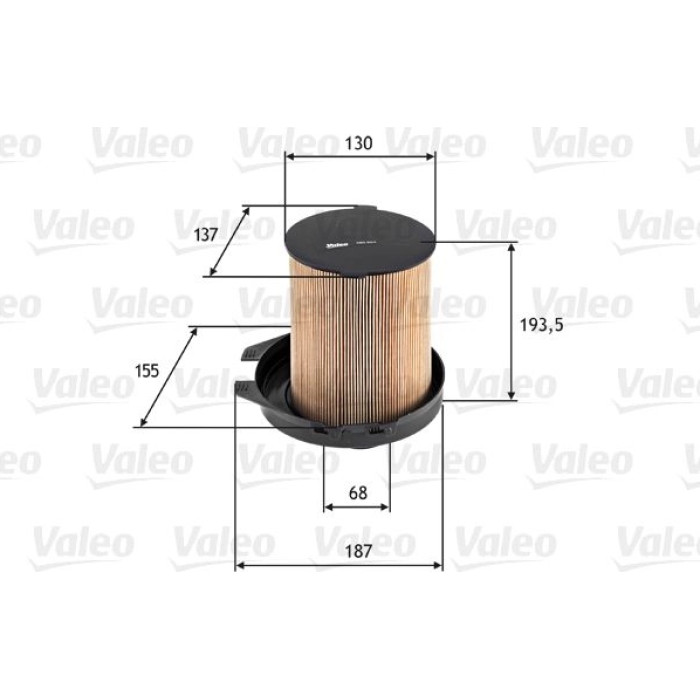 585603 Valeo Luftfilter 585603 585603 Valeo Luftfilter 585603