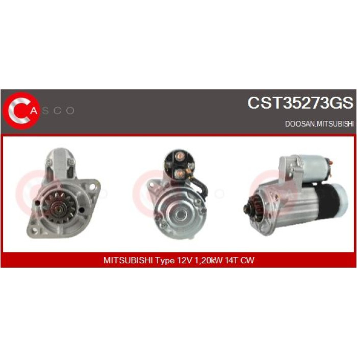 CASCO Anlasser CST35273GS CASCO Anlasser CST35273GS
