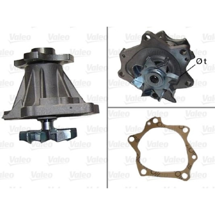 Valeo Wasserpumpe / Kühlmittelpumpe 506394 Valeo Wasserpumpe / Kühlmittelpumpe 506394