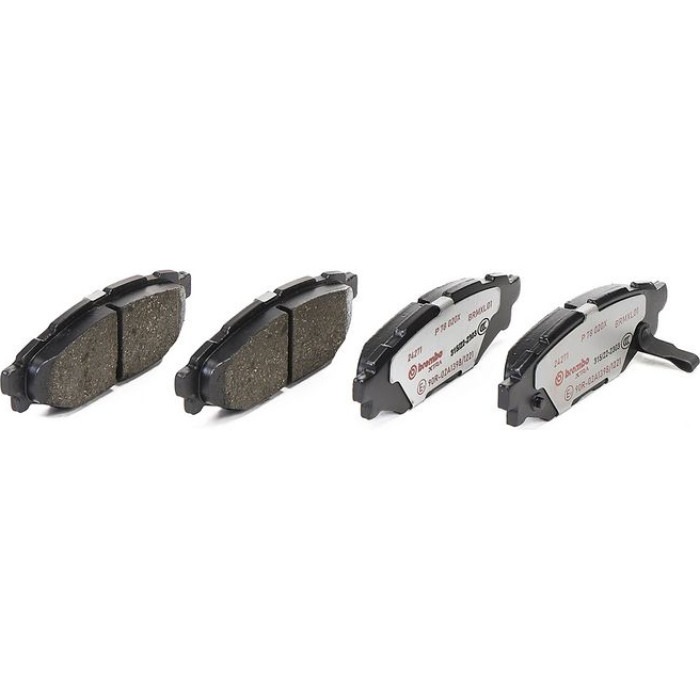 BREMBO Bremsklötze HA P 78 020X BREMBO Bremsklötze HA P 78 020X