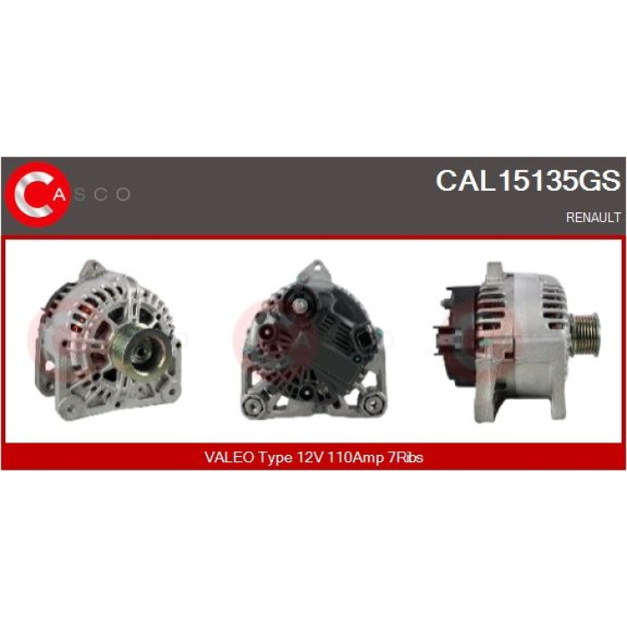 CASCO Generator CAL15135GS CASCO Generator CAL15135GS