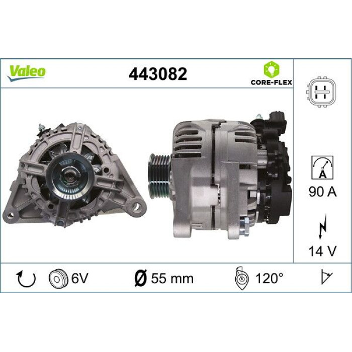 Valeo Lichtmaschine 443082