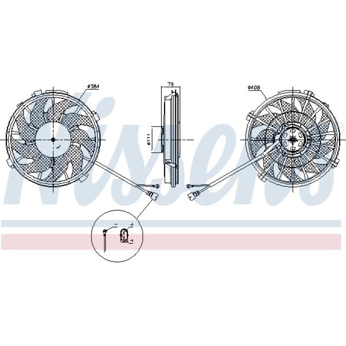 Nissens Kühlerlüfter PKW 85753 Nissens Kühlerlüfter PKW 85753