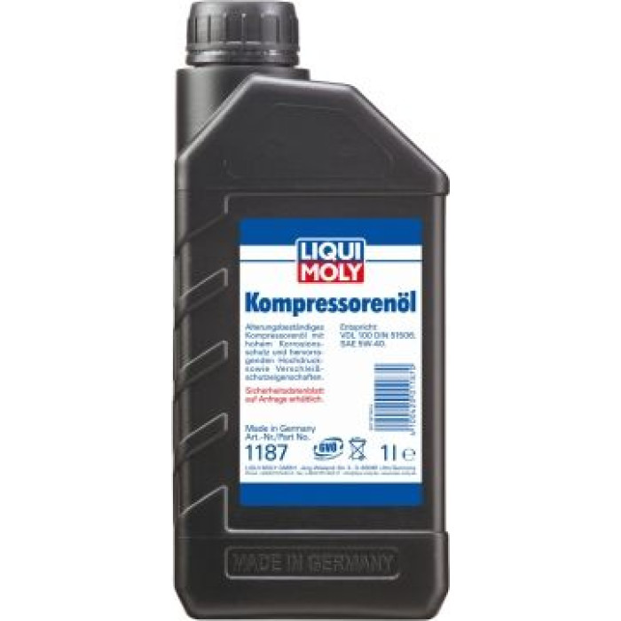 1187 Liqui Moly Kompressorenöl 1 l 1187 1187 Liqui Moly Kompressorenöl 1 l 1187