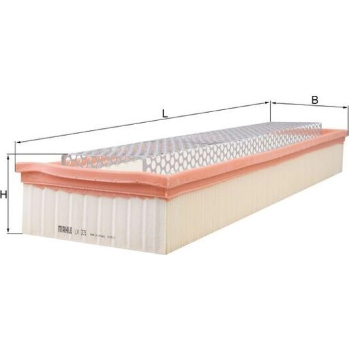 MAHLE Luftfilter LX 335 MAHLE Luftfilter LX 335