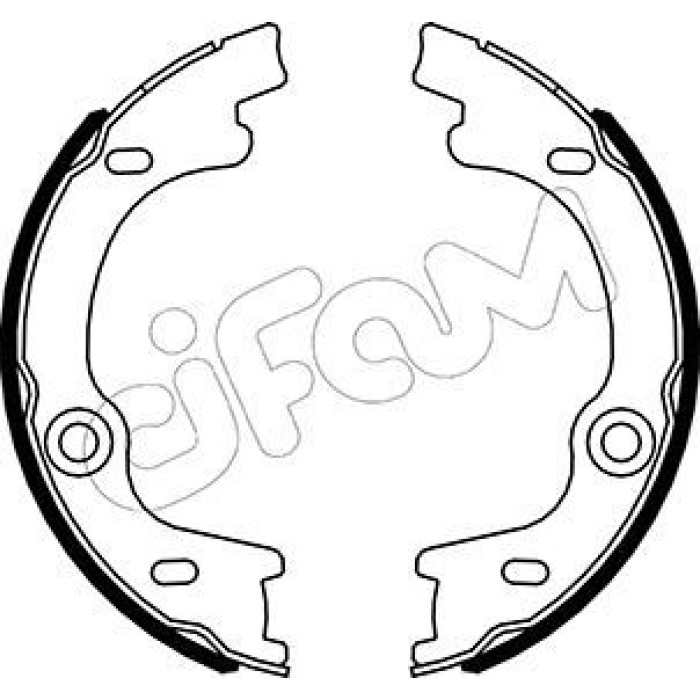 CIFAM Bremsbackensatz, Feststellbremse 153-505 CIFAM Bremsbackensatz, Feststellbremse 153-505