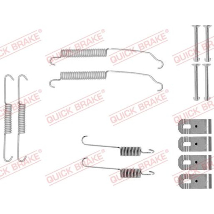 Quick Brake Montagesatz für Bremsbacken 105-0015 Quick Brake Montagesatz für Bremsbacken 105-0015
