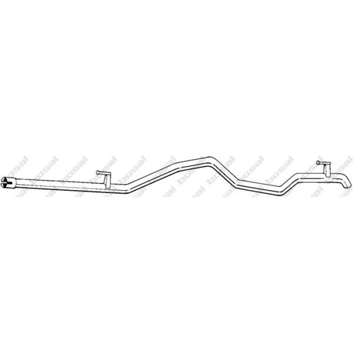 Bosal Abgasrohr 665-377 Bosal Abgasrohr 665-377